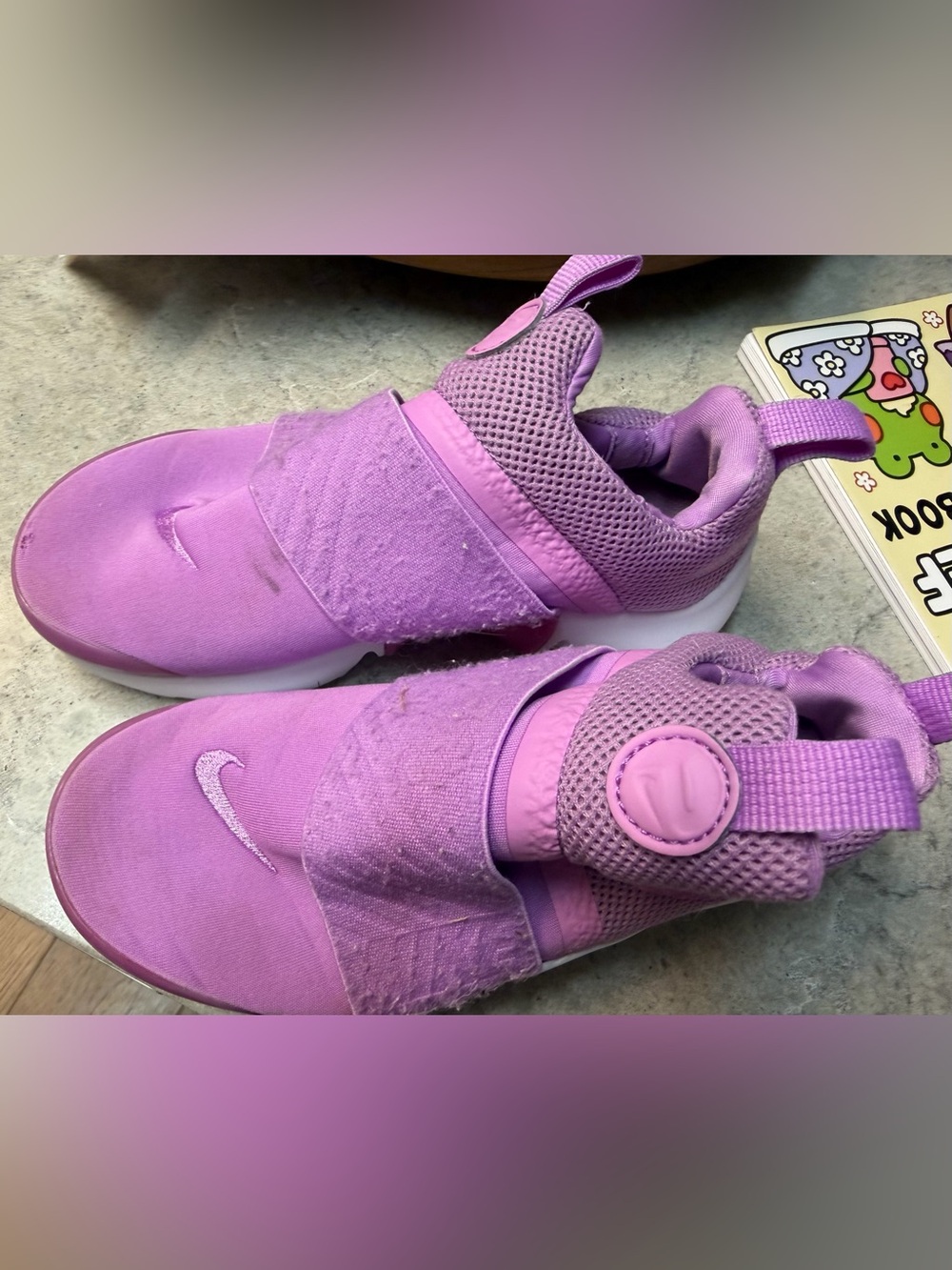 Nike Lilac Slip-On Athletic Sneakers
